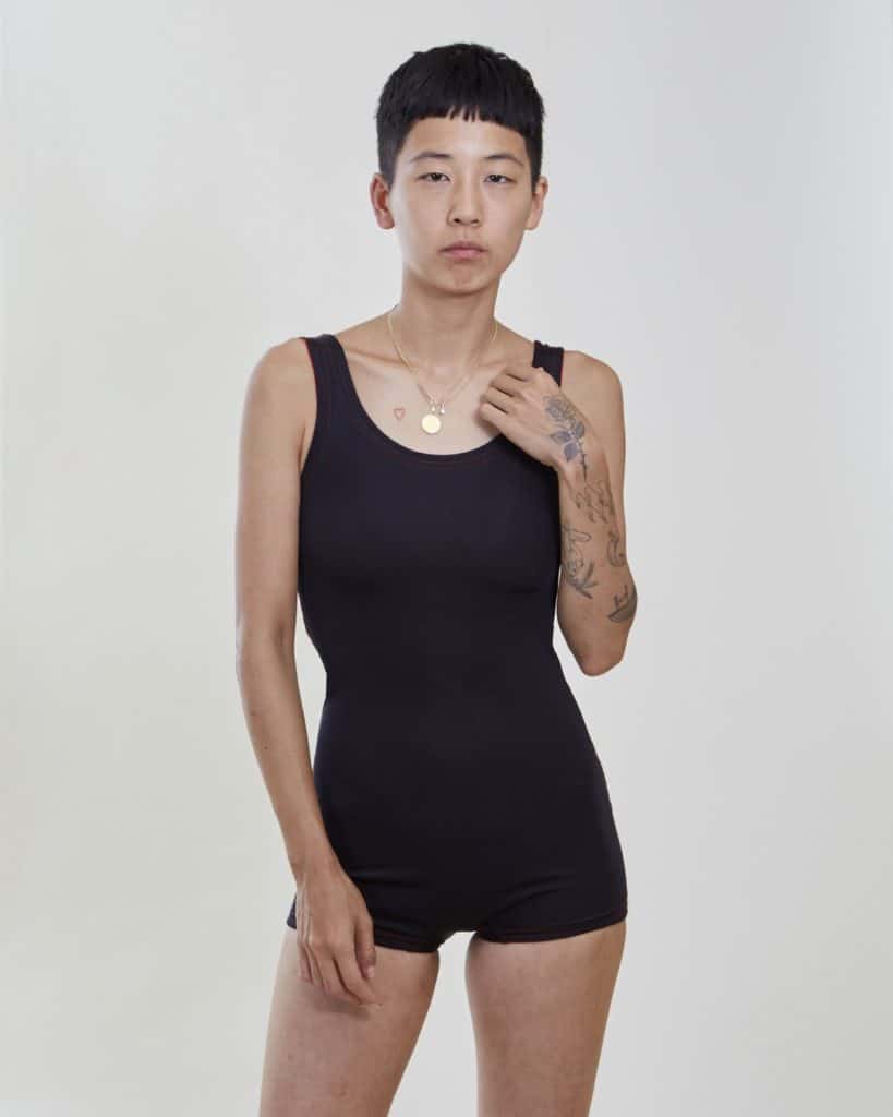 Transgender recycled swimsuit