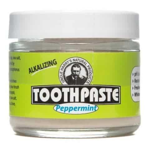 Zero waste toothpaste in a jar