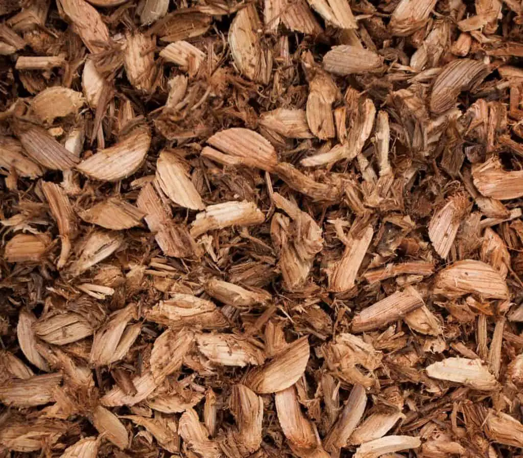 best cover material for composting toilets wood chips
