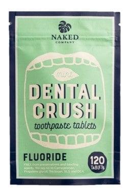 Naked company zero waste toothpaste tablets