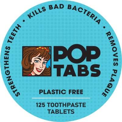 popcare zero waste toothpaste tabs