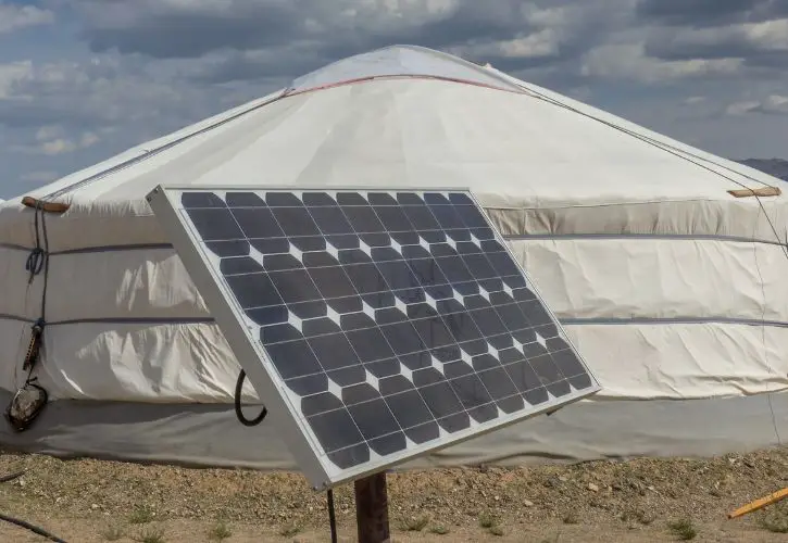 benefits and challenges of solar power with yurts