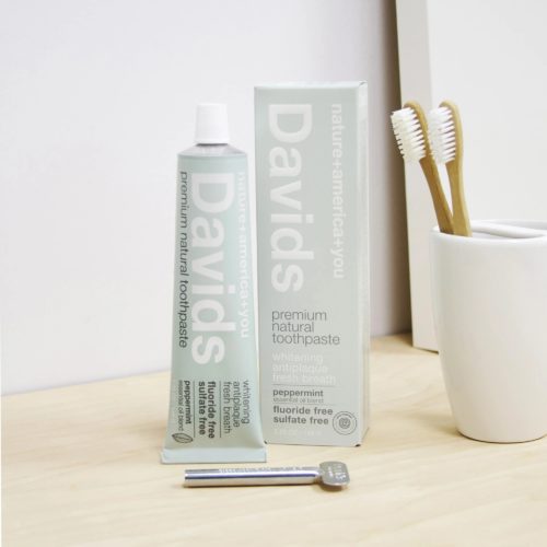 Zero waste toothpaste in a recyclable tube