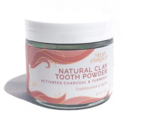 treat yourself (2) zero waste natural clay tooth powder